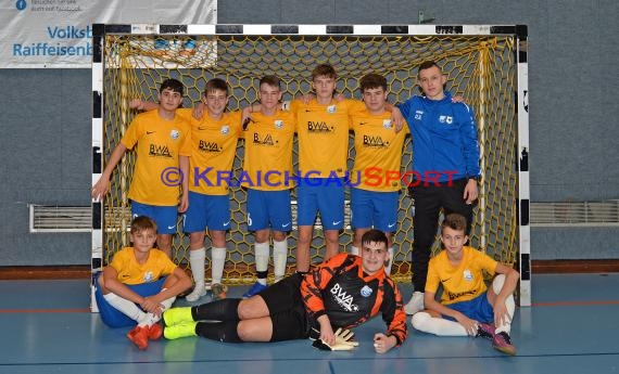 Sinsheim Futsal Kreismeisterschaften C-Junioren Sinsheim Gymnasiumhalle (© Siegfried Lörz)